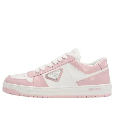 Prada (wmns)  Downtown Leather Sneakers 'white Pink'