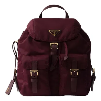 Prada (wmns)  Fw25 Re-edition 1978 Small Re-nylon Backpack 'burgundy'