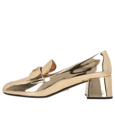 Prada (wmns)  Patent Leather Loafers 'gold'