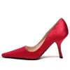 Prada (wmns)  Satin Pumps 'fiery Red'