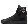 Prada (wmns)  Wheel Re-nylon Hight Sneakers 'black'