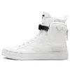 Prada Re-nylon Pouch Detail High-top Sneakers In White