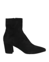 Prada Woman Ankle Boots Black Size 7.5 Leather