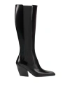 Prada Women's Leather Boots In Black