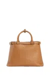 PRADA WOMAN BROWN TOTE BAGS