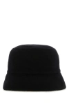 Prada Women's Midnight Cashmere Bucket Hat In Blue