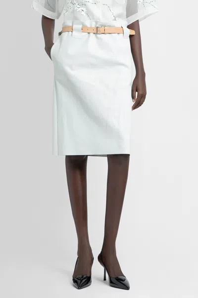 Prada Woman Off-white Skirts