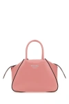 PRADA PRADA WOMAN PINK LEATHER HANDBAG