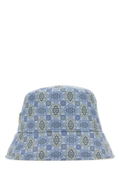 PRADA PRADA WOMAN PRINTED RE-NYLON BUCKET HAT