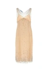 Prada Skin Pink Nylon Dress In Pink