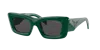 Prada Woman Sunglass Pr 13zsf In Dark Grey