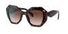 Prada Woman Sunglasses Pr 16ws In Brown Gradient