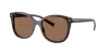 Prada Round-frame Sunglasses In Brown