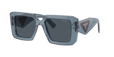 Prada Woman Sunglass Pr 23ysf In Dark Grey