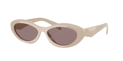Prada Woman Sunglass Pr 26zs In Dark Purple