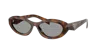 Prada Woman Sunglass Pr 26zs In Brown