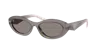 Prada Woman Sunglass Pr 26zsf In Gray