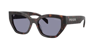 Prada Woman Sunglass Pr A09sf In Black