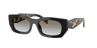 Prada Woman Sunglass Pr B05s In Grey Gradient