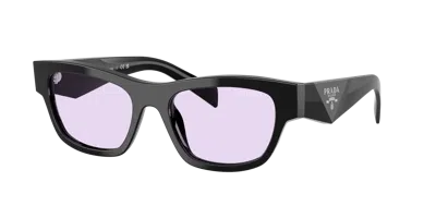 Prada 54mm Butterfly Sunglasses In Black