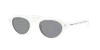 Prada Pr B15s 17k80r 51mm Womens Irregular Sunglasses In White