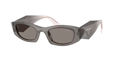 Prada Woman Sunglass Pr B16s In Gray
