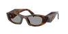Prada Woman Sunglass Pr B16s In Brown
