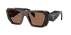 Prada Woman Sunglass Pr B18s In Brown