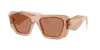 Prada Brown Cat Eye Ladies Sunglasses Pr B18s 28e90q 53 In Brown