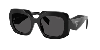 Prada Woman Sunglass Pr B23sf In Black