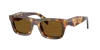 Prada Tortoiseshell Square Sunglasses In Brown