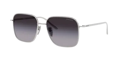 Prada Woman Sunglass Pr C54sd In Gray