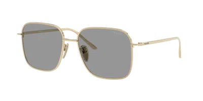 Prada Woman Sunglass Pr C54sd In Gold