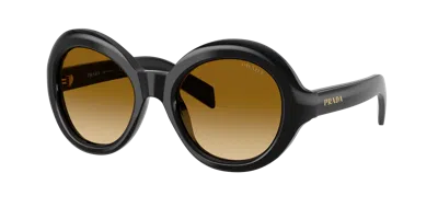 Prada Woman Sunglass Pr D08su In Black