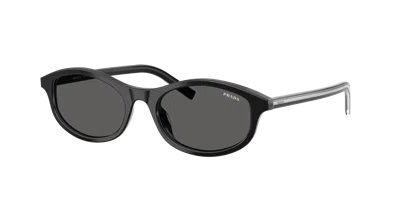 Prada Woman Sunglass Pr D17s In Gray