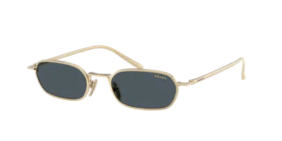 Prada Woman Sunglass Pr D58s In Gold