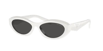 Prada Woman Sunglasses Pr 26zs In Dark Grey