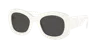 Prada Woman Sunglasses Pr A13s In Dark Grey