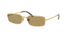 Prada Metal Pr A60s Sunglasses In Green Olive