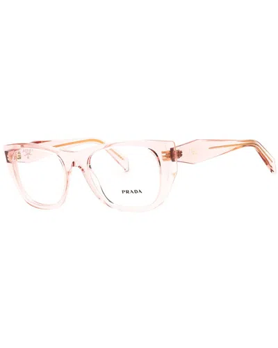 Prada Women's 0pr A18v 52mm Optical Frames In Pink