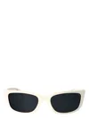 Prada Acetate Talc Sunglasses In Brown