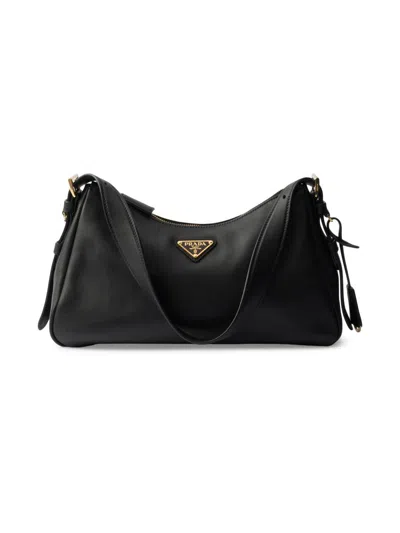 PRADA WOMEN'S AIMEE MEDIUM LEATHER SHOULDER BAG