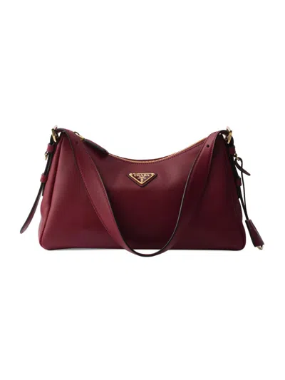 PRADA WOMEN'S AIMEE MEDIUM LEATHER SHOULDER BAG