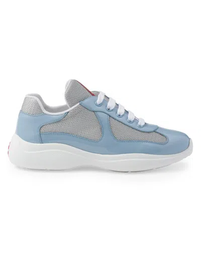 PRADA WOMEN'S AMERICA'S CUP BIKER FABRIC SNEAKERS