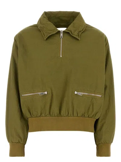 PRADA WOMEN'S ARMY COTTON JACKET