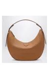 Prada Arque Caramel Large Leather Shoulder Bag Women