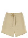 Prada Beige Cotton Blend Shorts