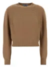 Prada Cashmere Ribbed Crew-neck Sweater