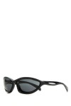 Prada Women Black Acetate Sunglasses In Black