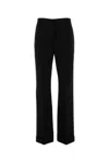 Prada Black Gabardine Pant In Black